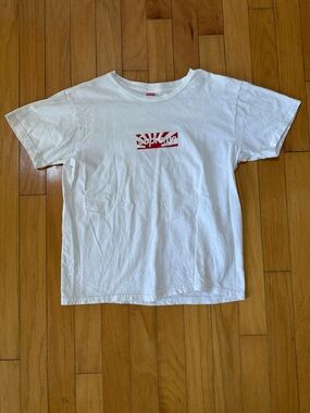 Supreme Japan Rising Sun Box Logo Tee